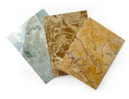 Hochglänzende UV-PVC-Marmorplatte