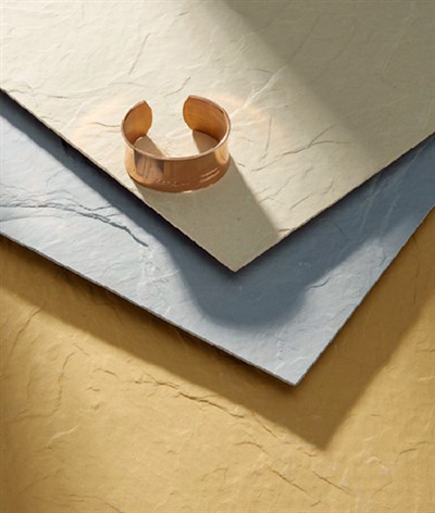 Flexibler Plattenstein mit feuerbeständigem natürlichem Bergmannspulver